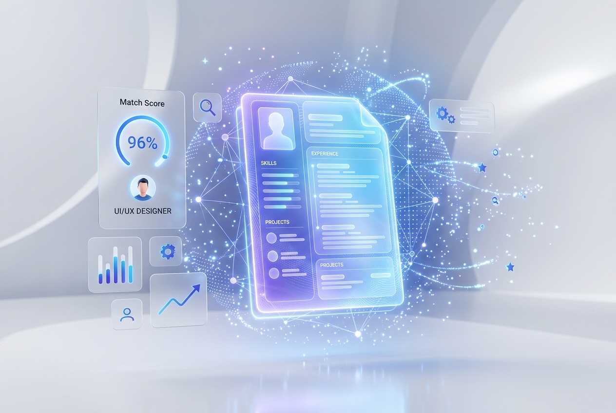 AI resume visualization