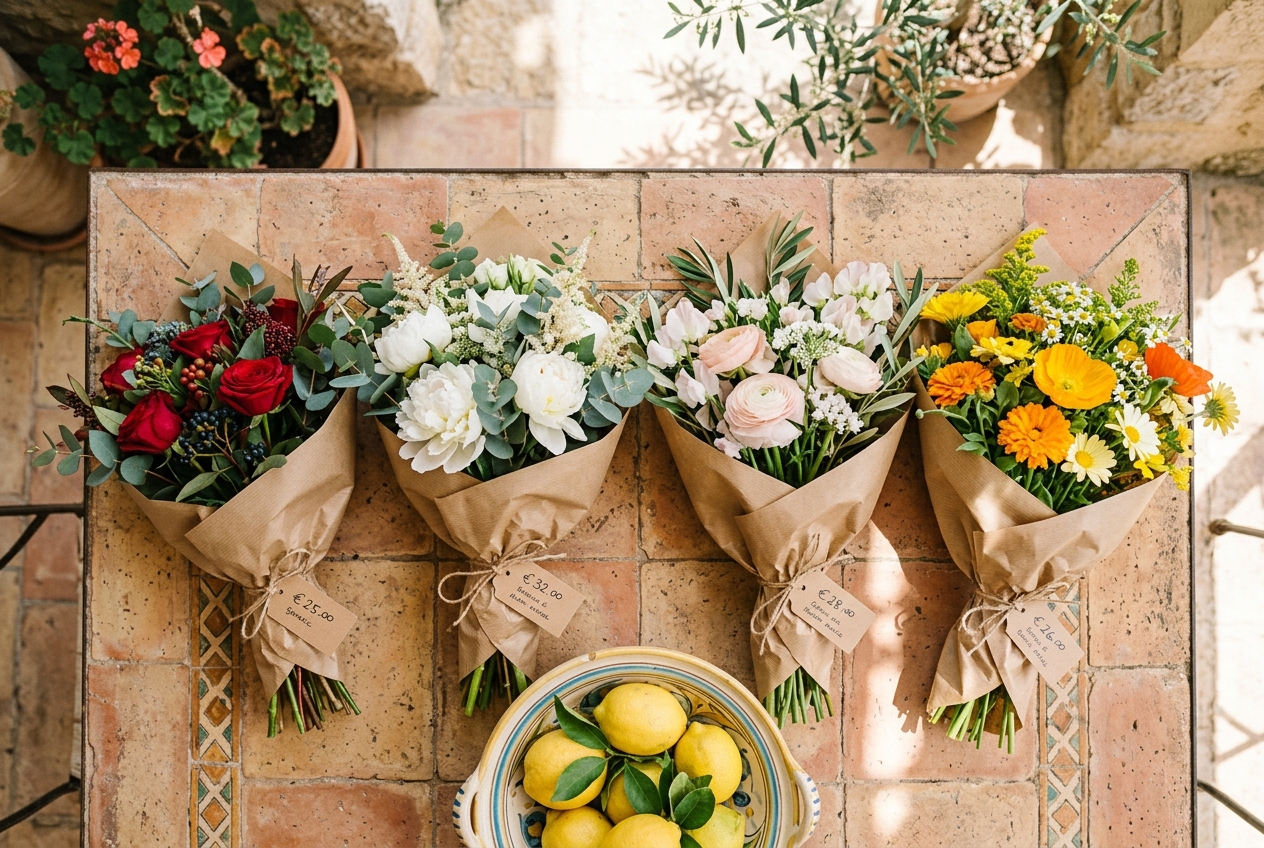 How Much Do Flowers Cost in Spain: Barcelona vs San Sebastián vs Mallorca vs Ibiza — Real Prices 2026