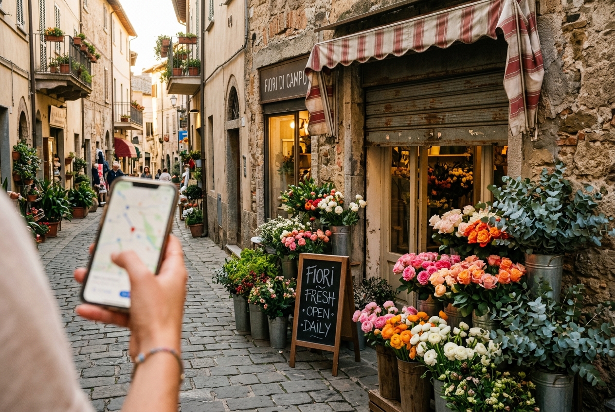 Заказать цветы за границей напрямую у местного флориста из Instagram или Google Maps — или через YUCCA: когда что работает