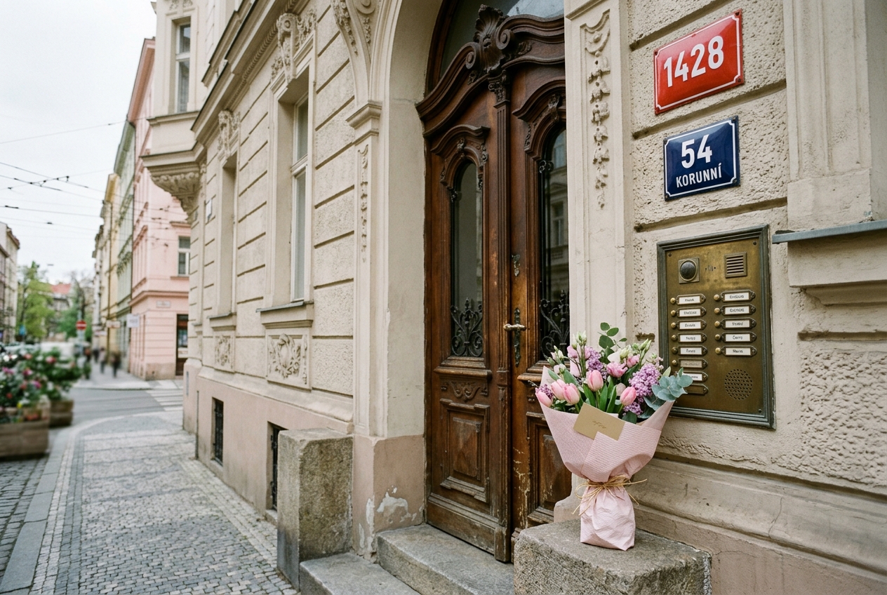 I'm Not in Prague but Need Flowers There: How to Order a Bouquet to Prague from Another Country — the Czech Address, Name Days and Paying Without a Czech Card