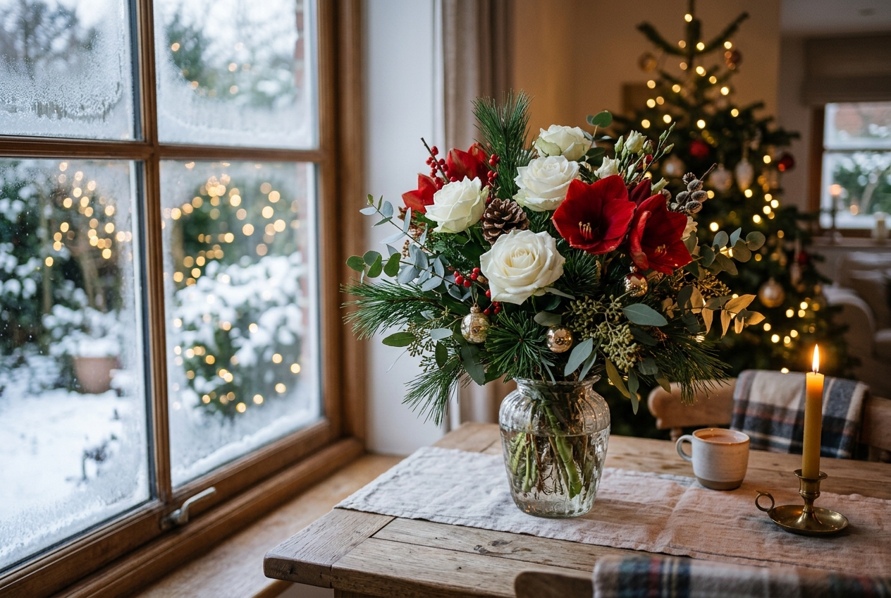 Flowers for New Year and Christmas: What to Give When It's "Not the Season" and How to Order Delivery for 31 December