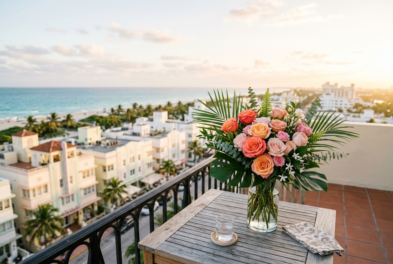 What to Give Your Wife or Girlfriend in Miami: A Gift Guide for Presents That Survive the Heat, Fit Her Miami and Get Remembered — with Flowers at the Centre