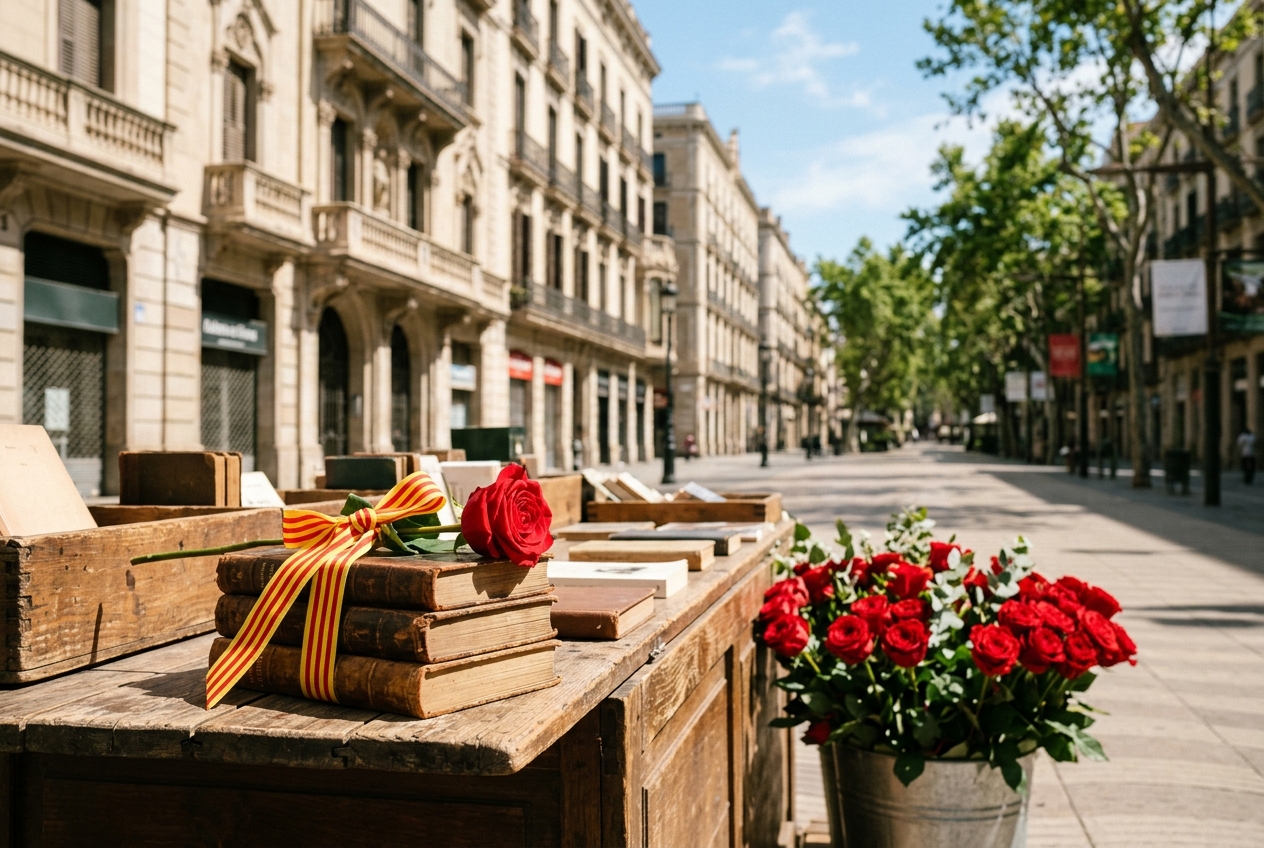Sant Jordi Roses in Barcelona: How to Order Delivery for 23 April — the Tradition, Lead Times and Real Prices