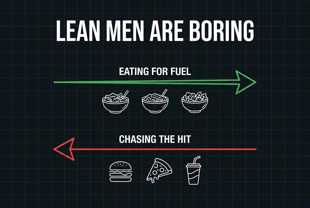 Lean men are boring