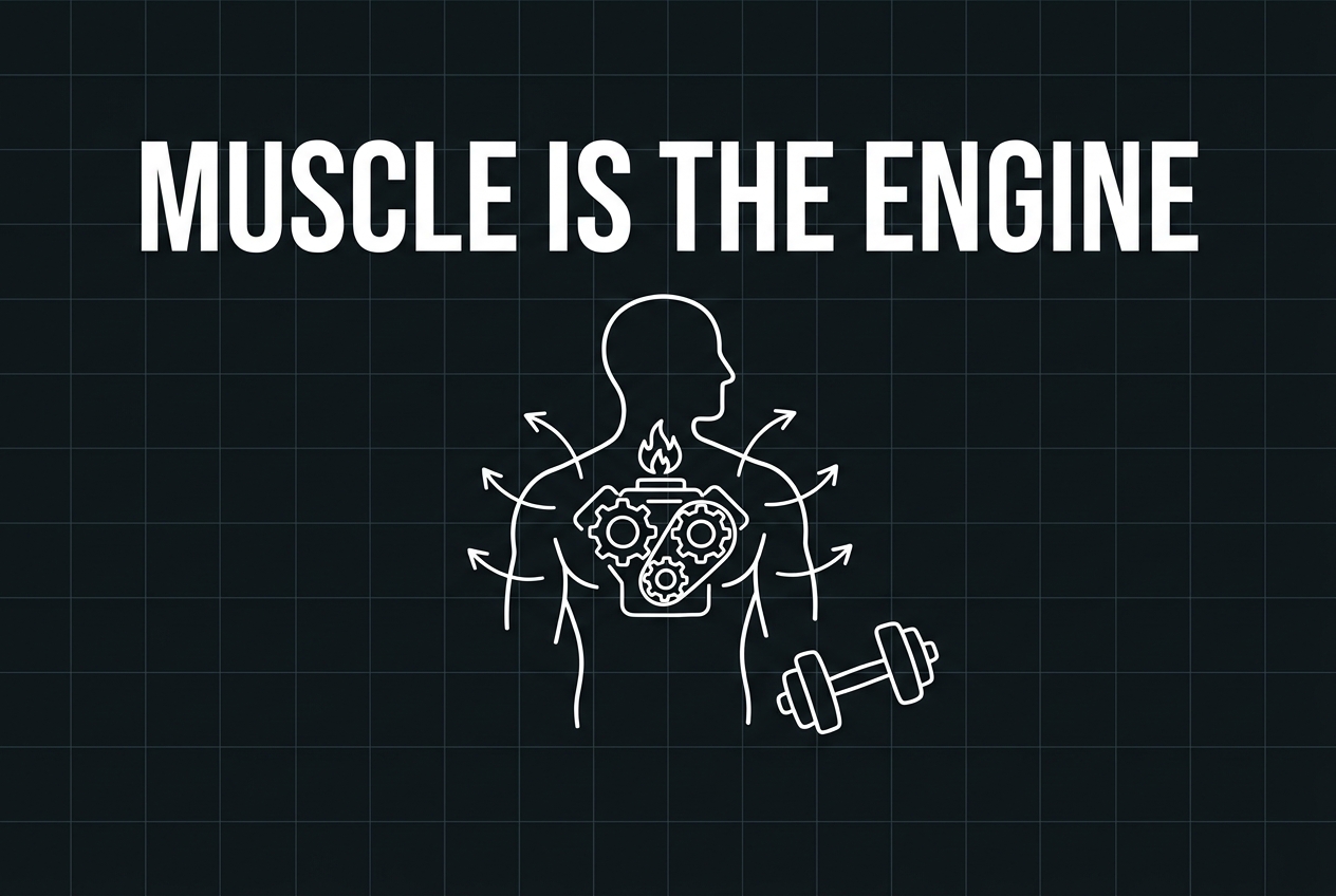 Muscle is the engine