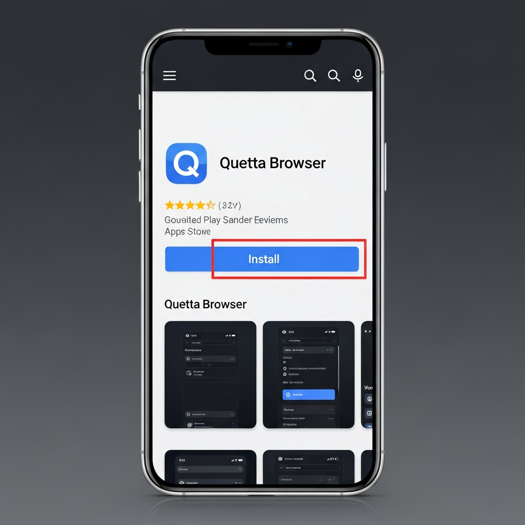 Instalar Quetta Browser