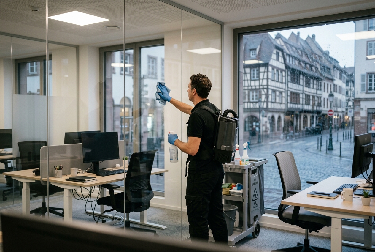 Nettoyage de bureaux à Strasbourg