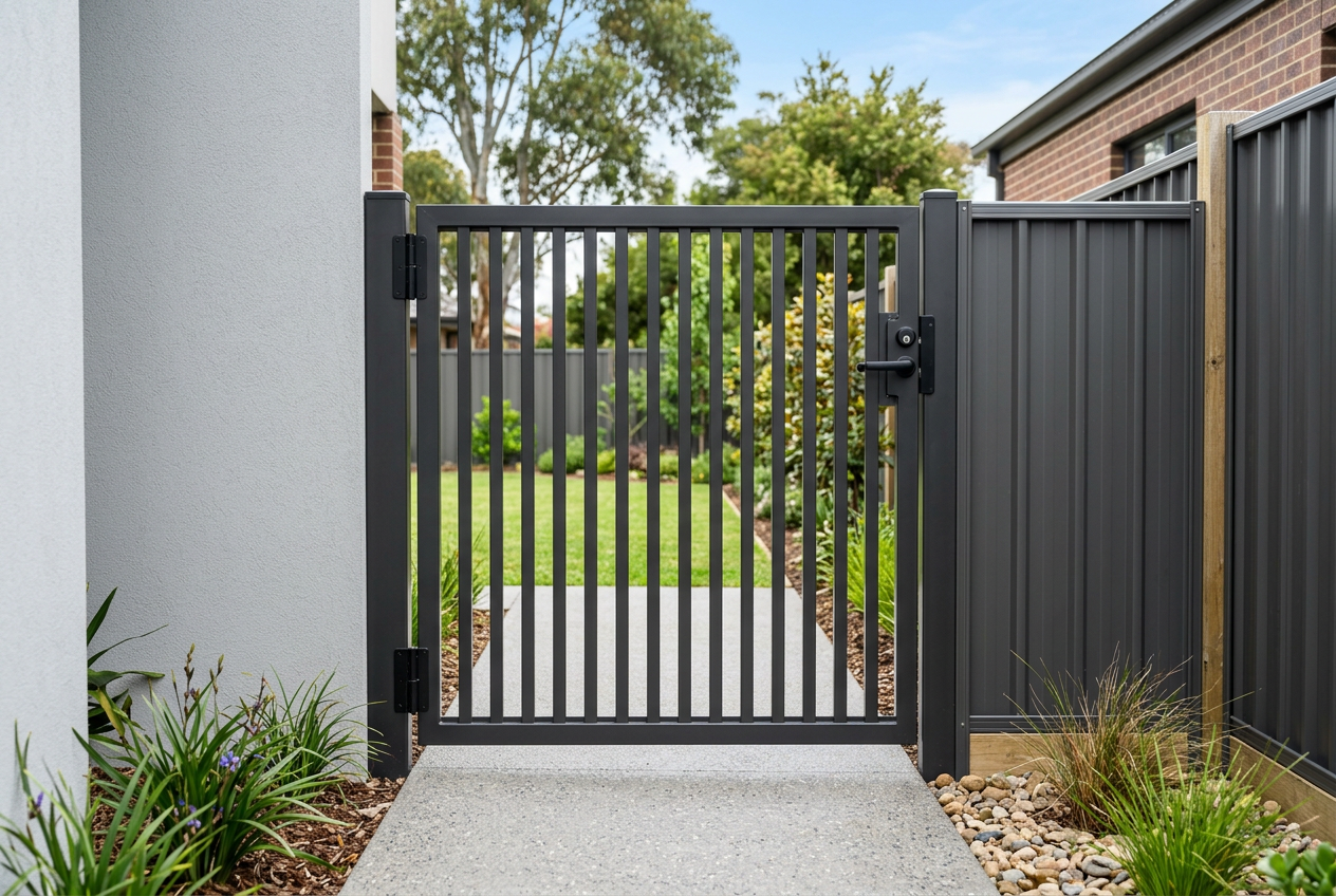 Heavy-Duty Side Pedestrian Gate