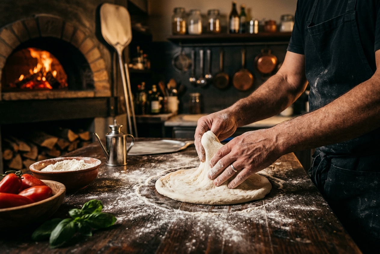 L'impasto lavorato a mano
