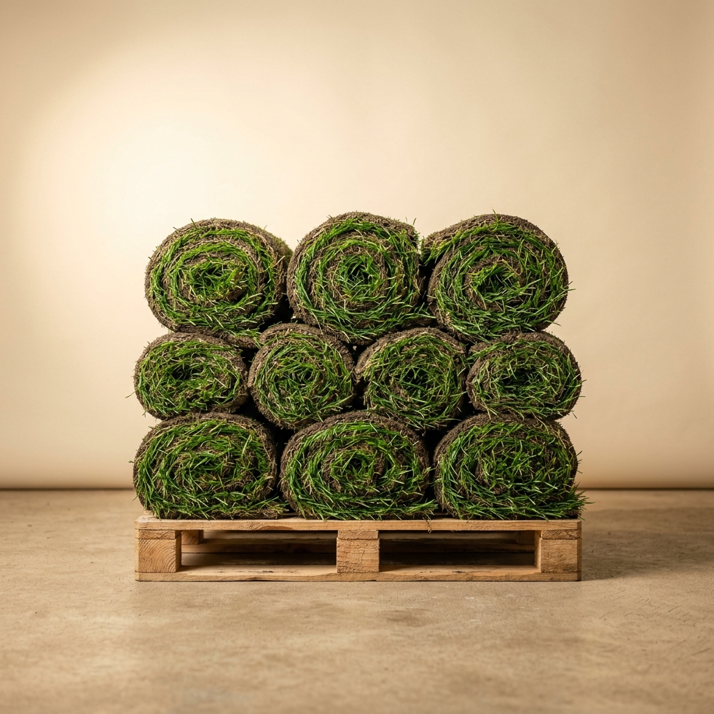 60m² Pallet — Premium Cultivated Turf