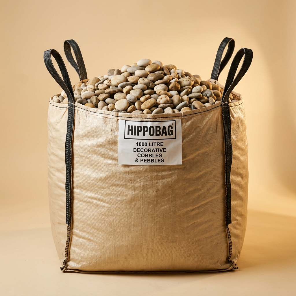 1,000 Litre Hippo Maxi-Bag — River Cobbles