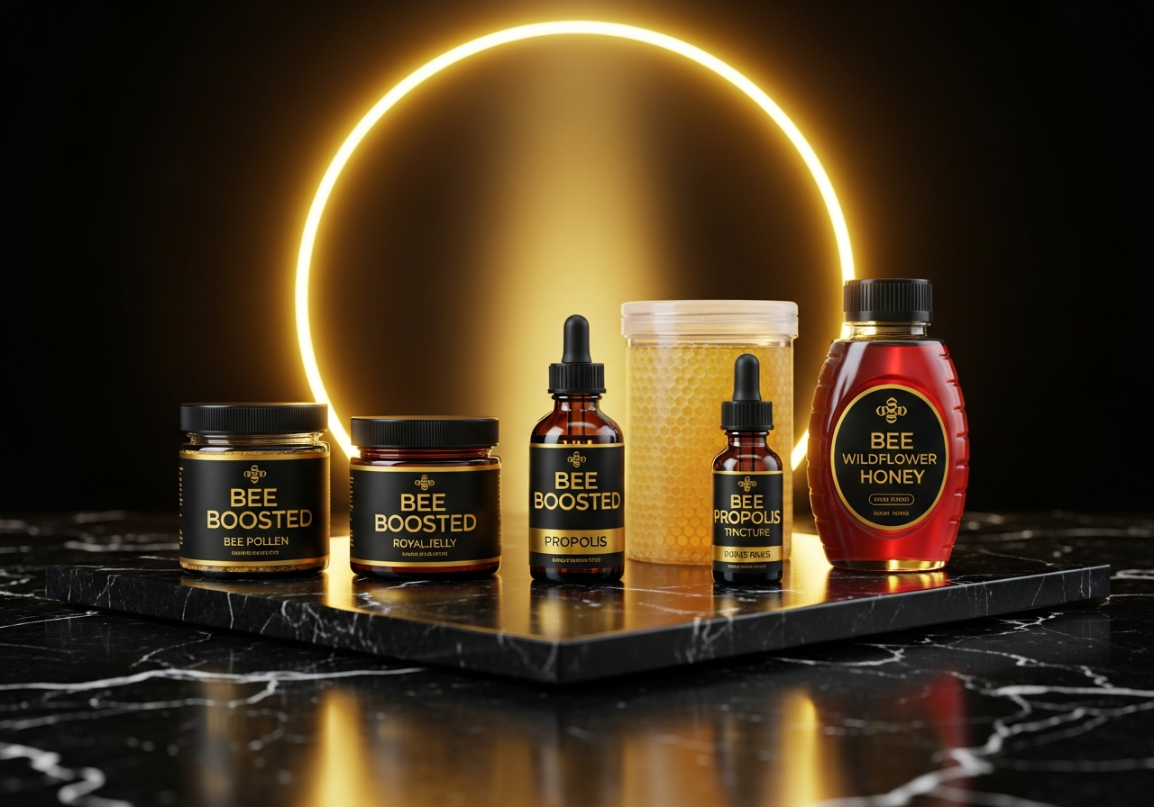 Bee Boosted | Buy Premium Bee Pollen, Royal Jelly, Honeycomb & Propolis ...