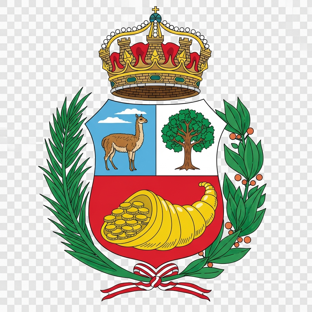 National Coat of Arms of Peru