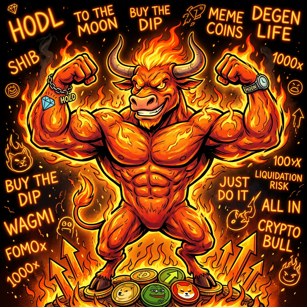 The Greater Bull flexing