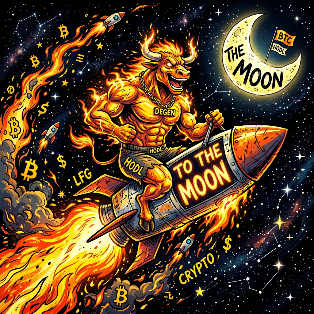 Greater Bull to the moon