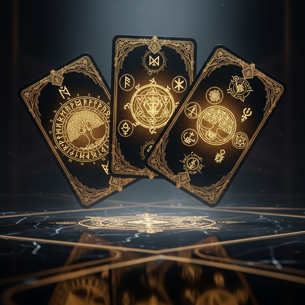 Duel des Sceaux — cartes ésotériques