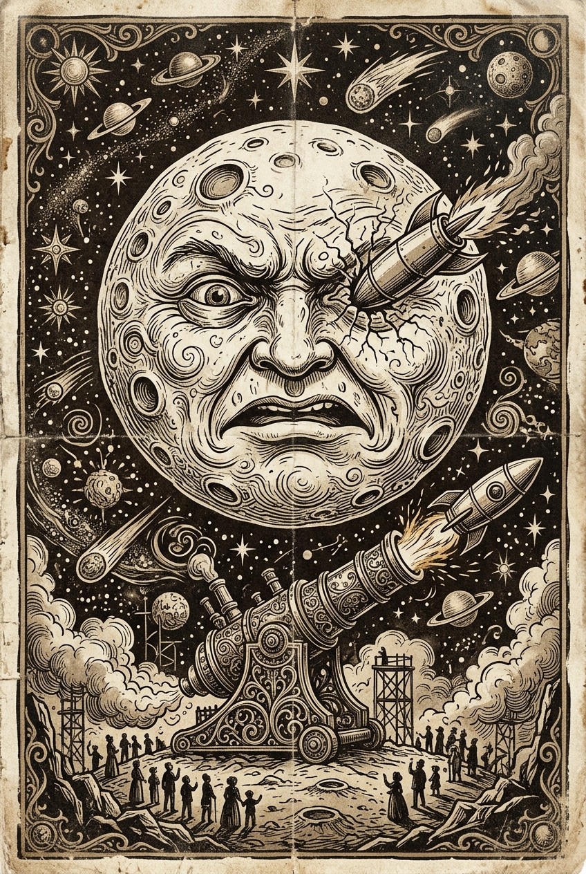 A Trip to the Moon poster