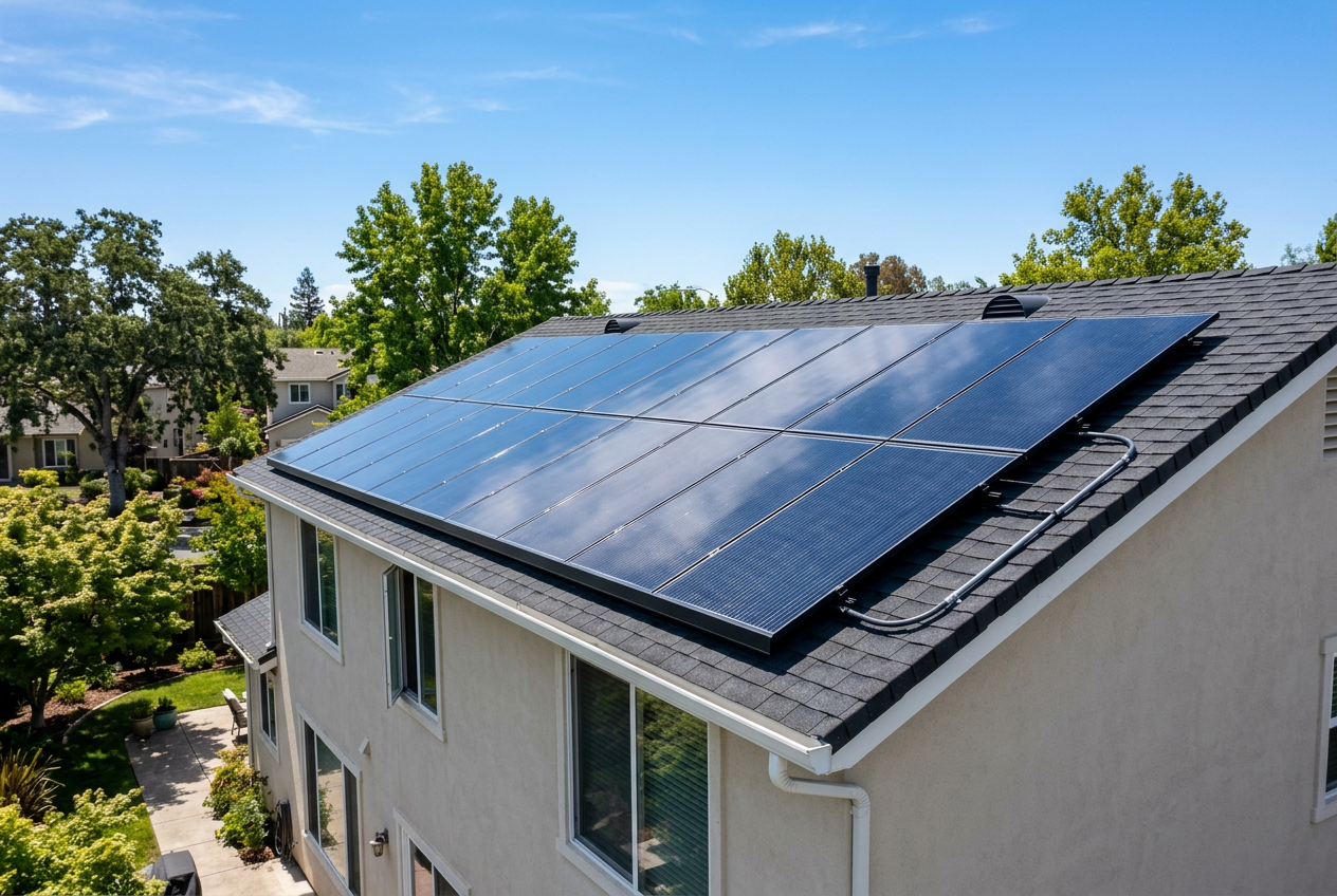 Nettoyage de panneaux solaires