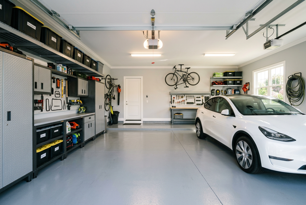 Nettoyage de garage & annexes