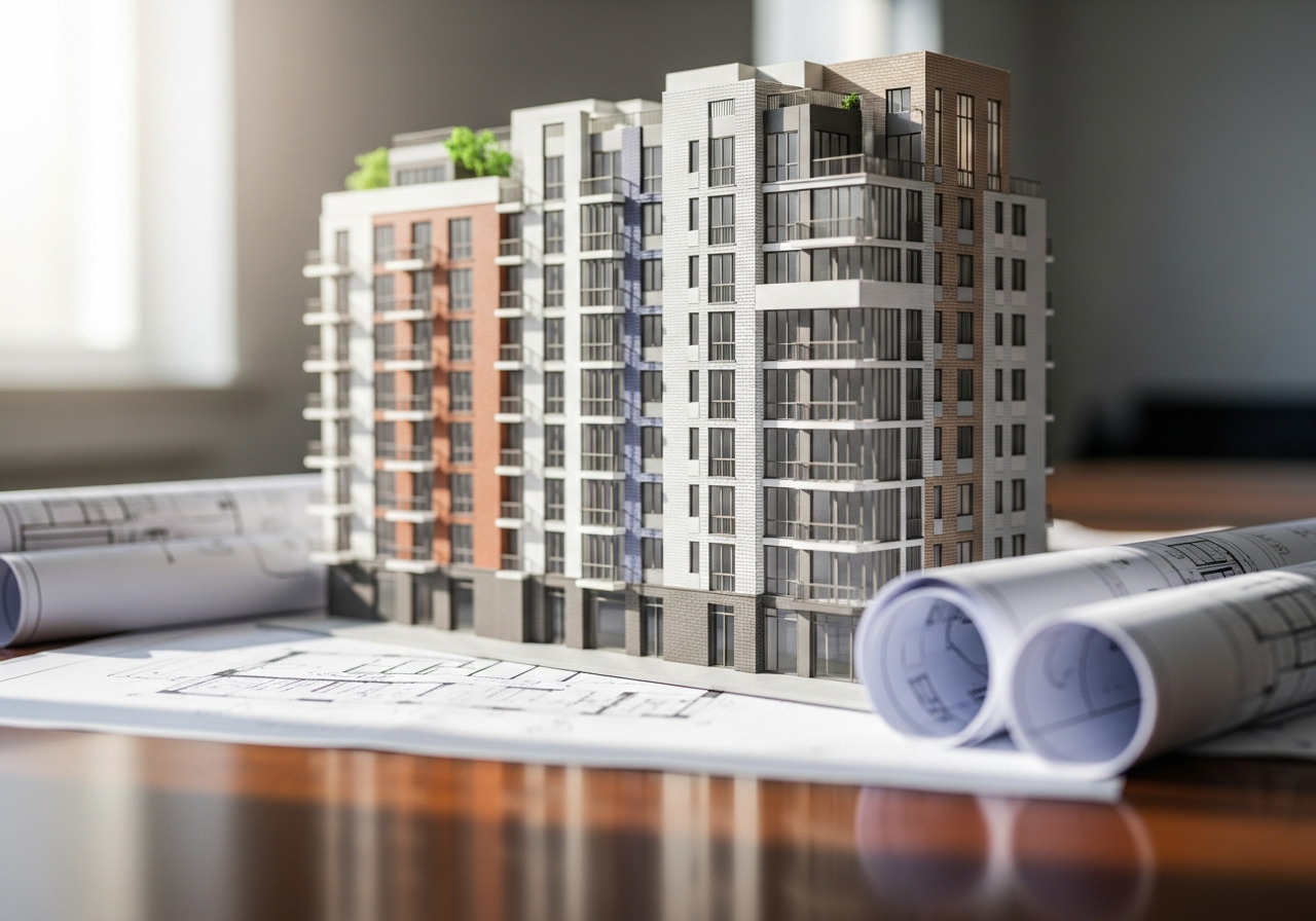 Architectural blueprints