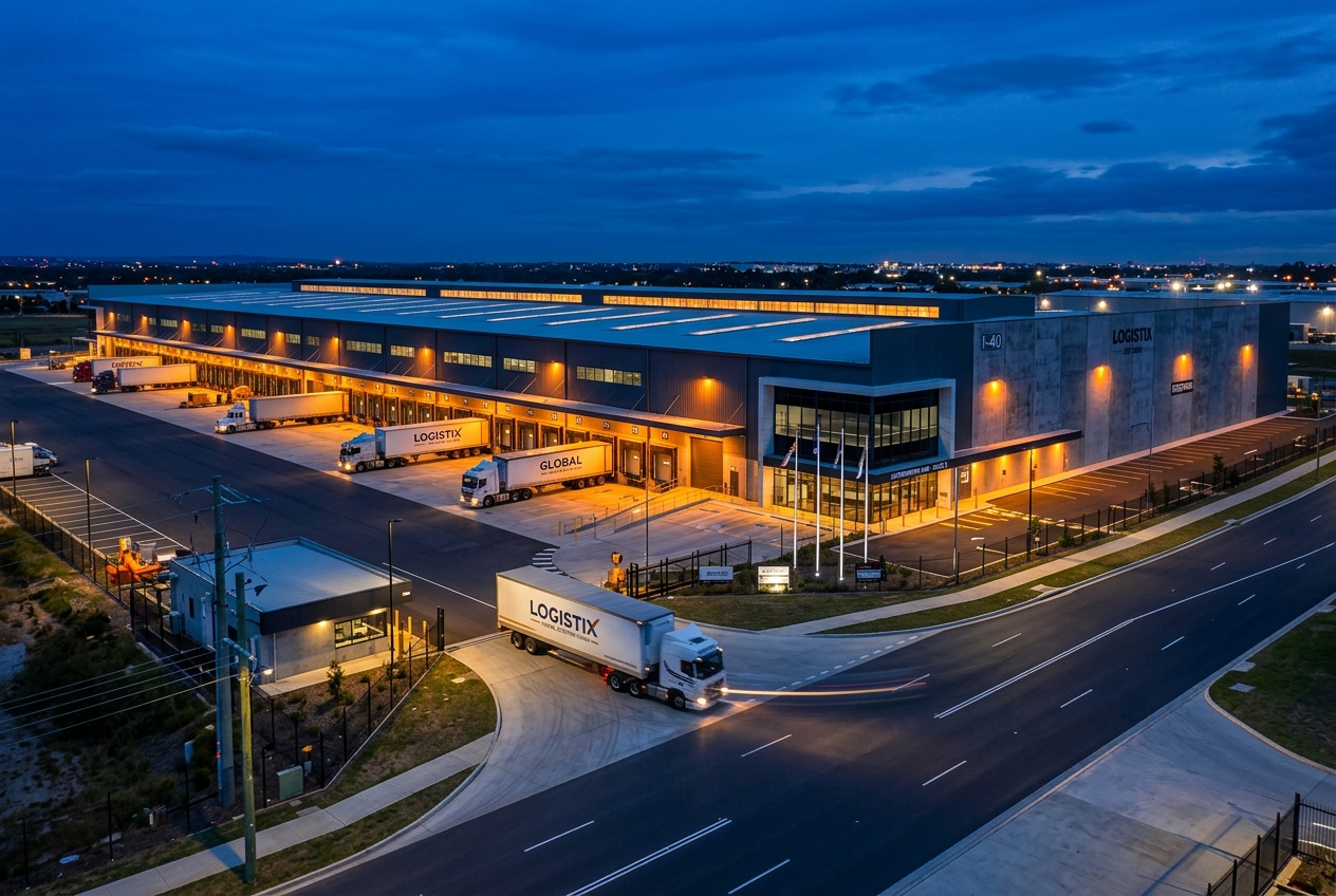 Modern warehouse & logistics facility at IIE Sigaddi