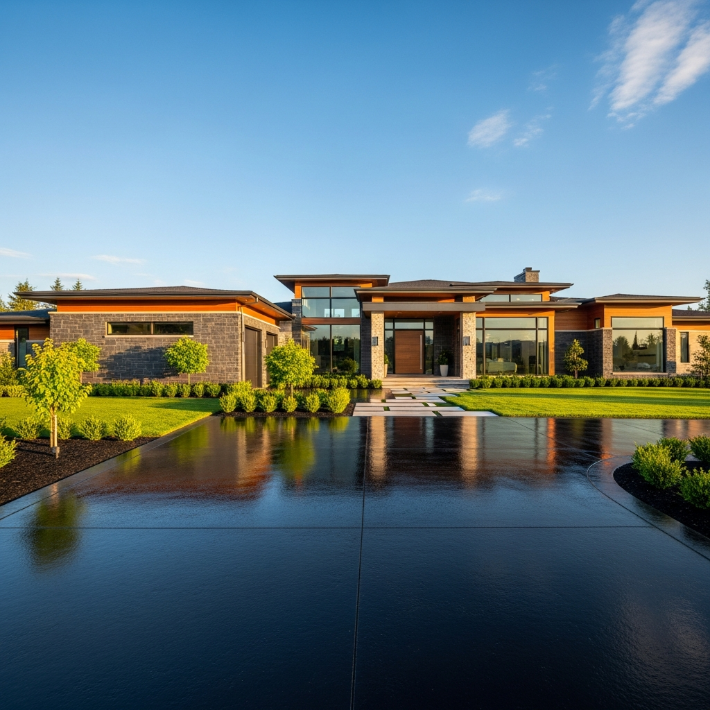 Premium epoxy garage and driveway coating in Calgary