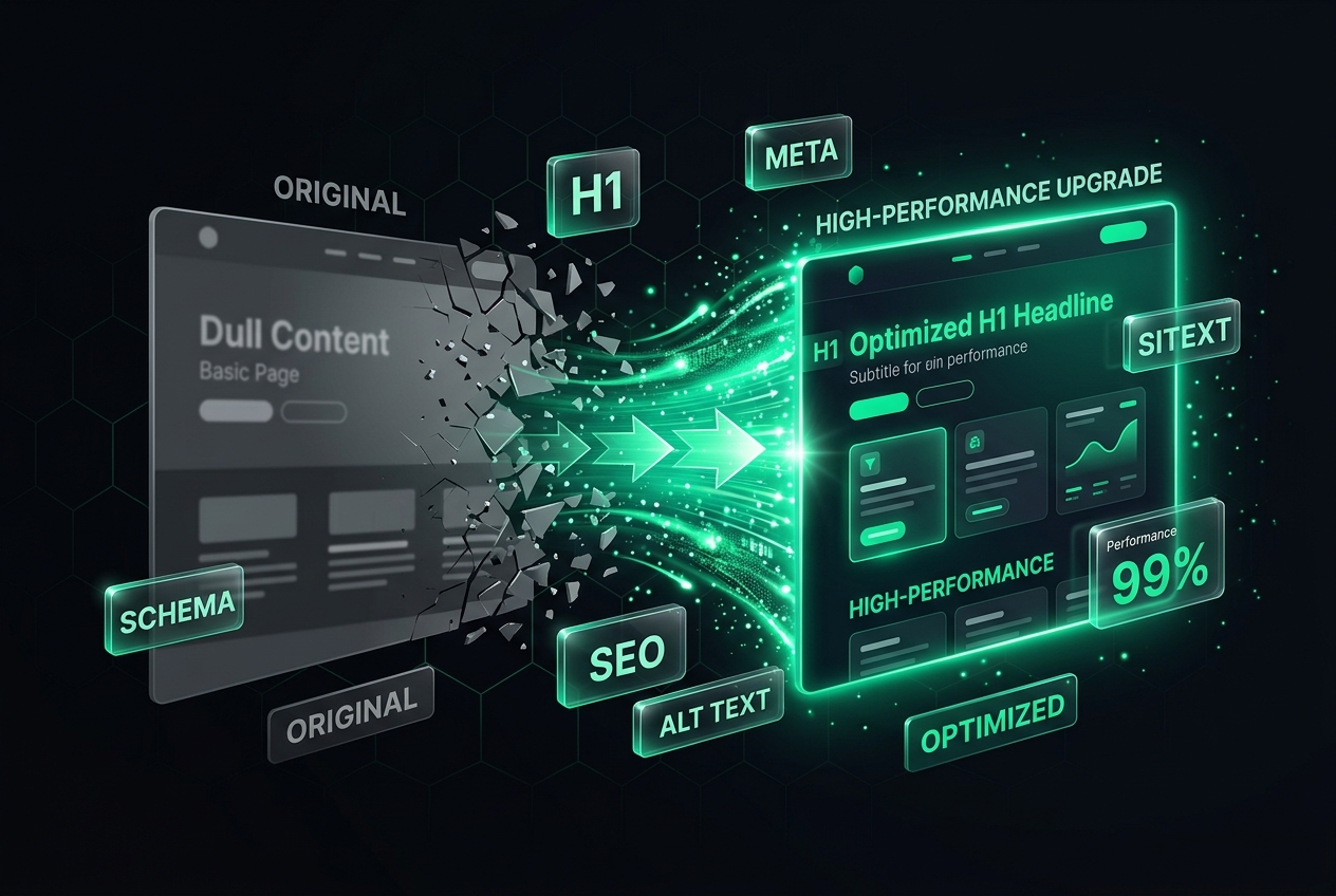 AI Page Optimizer illustration