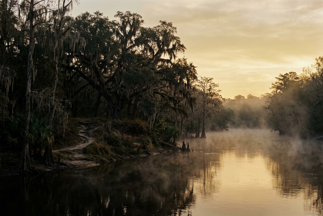 Dawn on the Apalachicola River