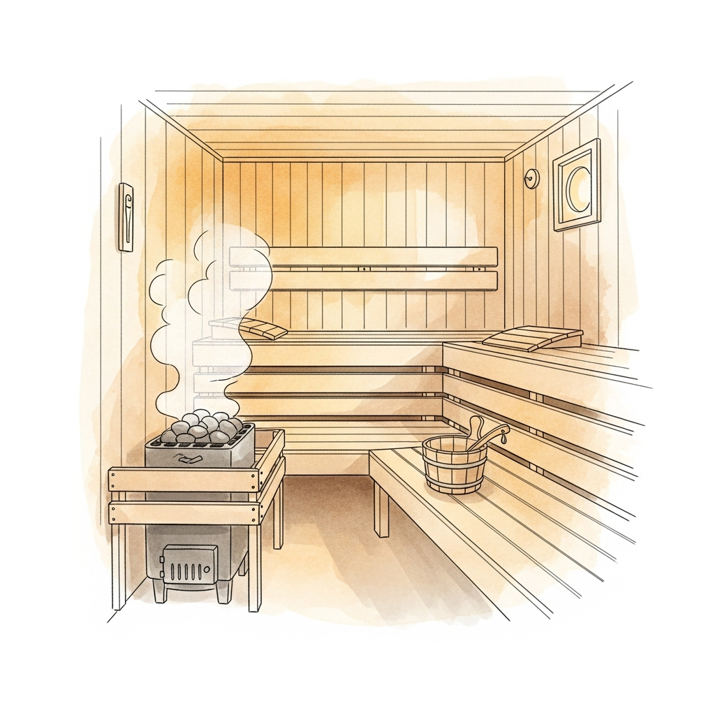 Fínska sauna