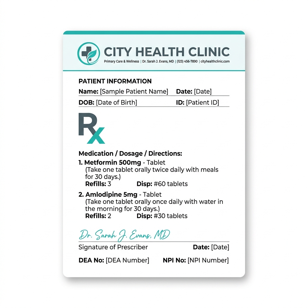 Prescription (Rx)