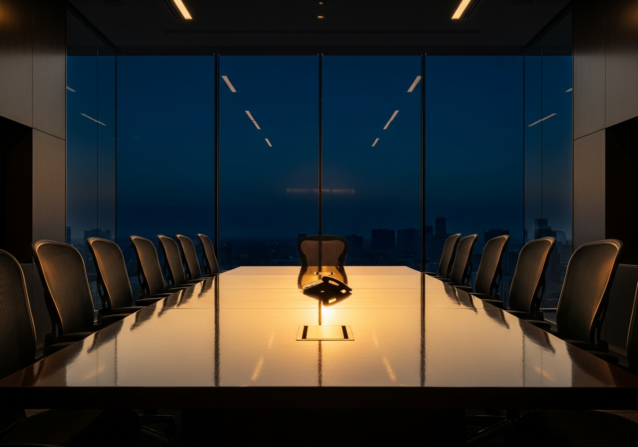 Education Leadership boardroom