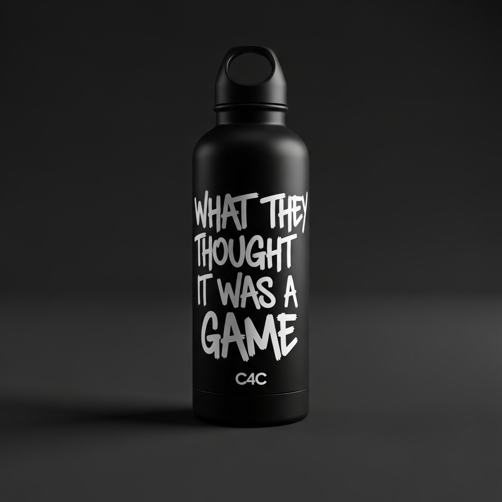 What They Thought It Was A Game Bottle