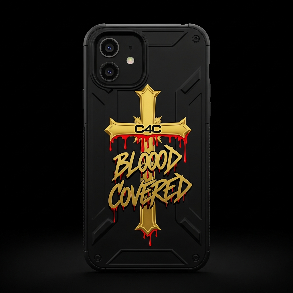 Blood Covered Phone Case