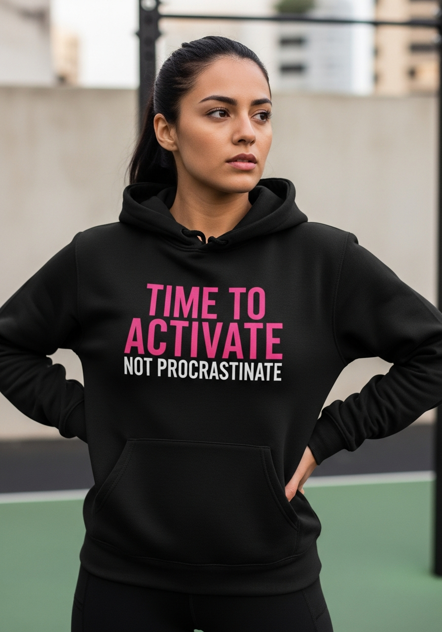 Activate Pink Hoodie