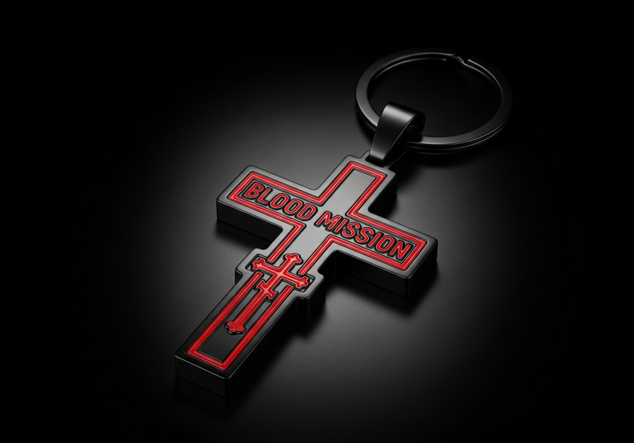 Blood Mission Keychain
