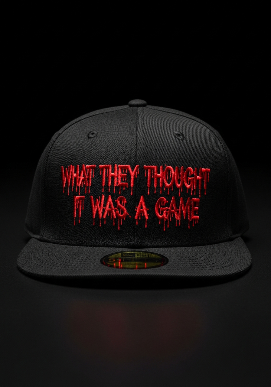 What They Thought It Was A Game Cap (Black)