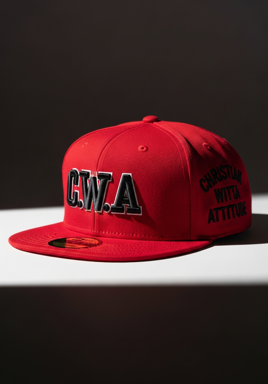 C.W.A Red Fitted