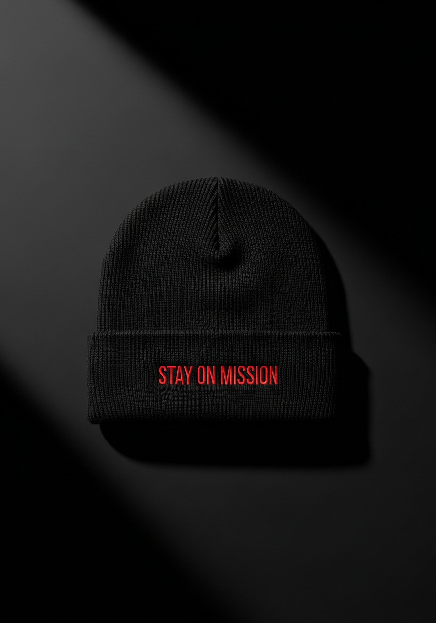 Stay On Mission Beanie