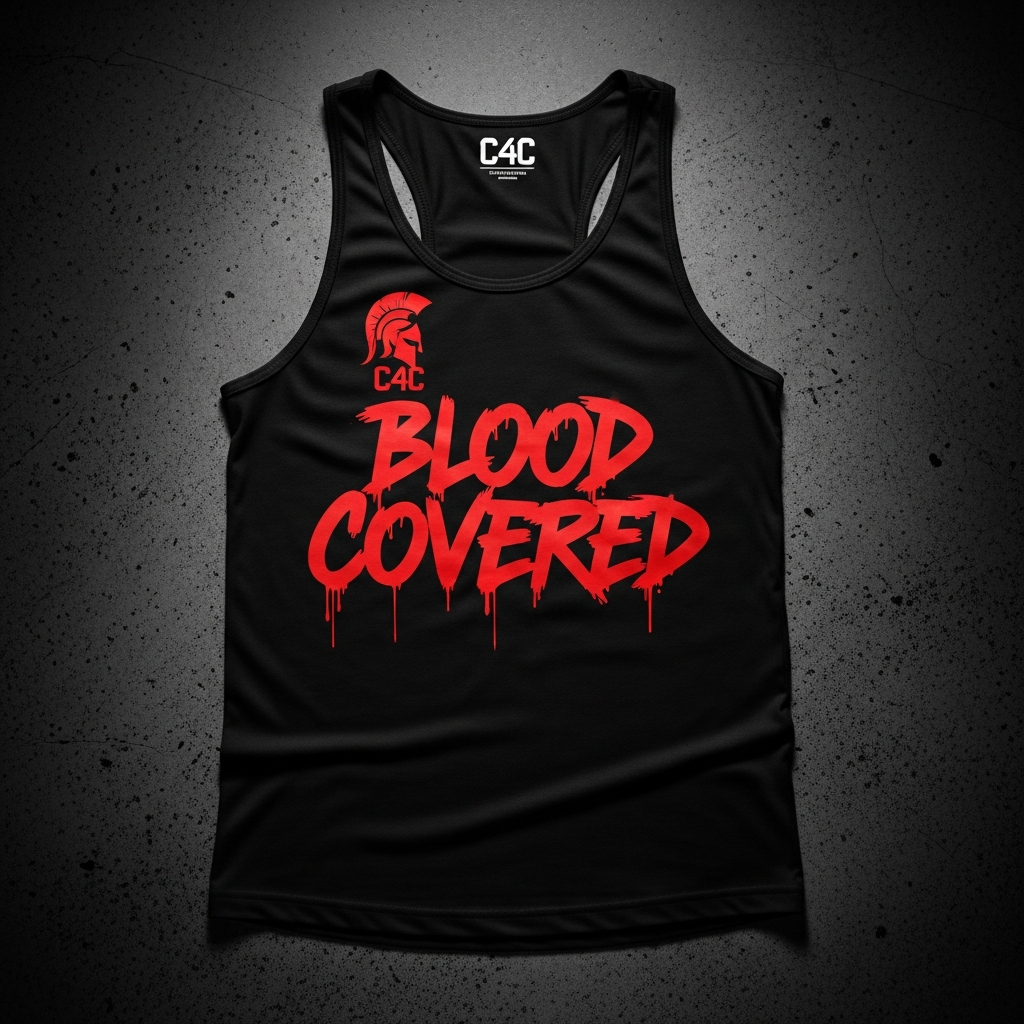 Blood Covered Gym Tank