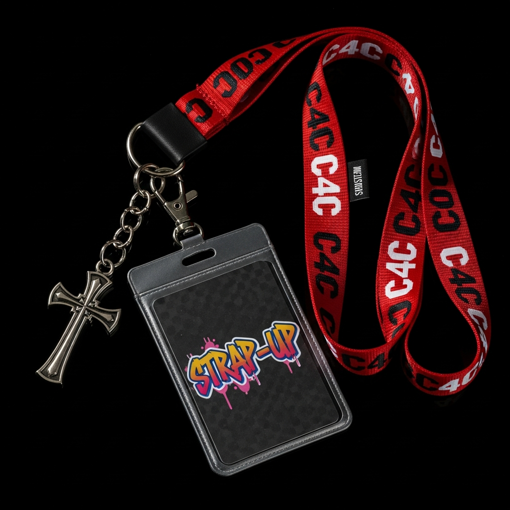 C4C Lanyard - Red