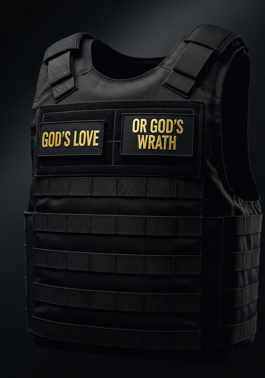 God's Love Or God's Wrath Tactical Vest