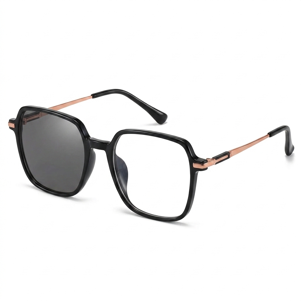 Incognito Square Photochromic — Black