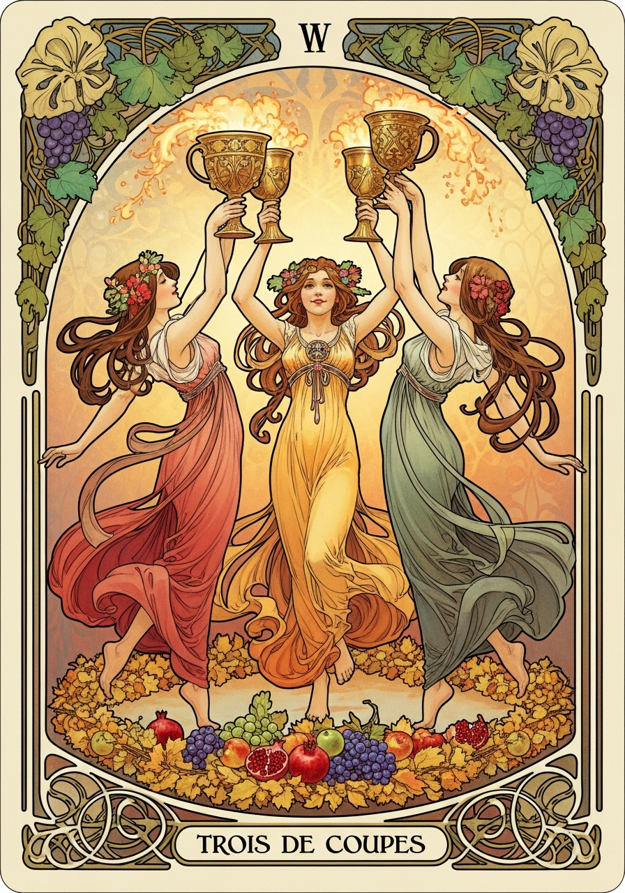 Trois de Coupes