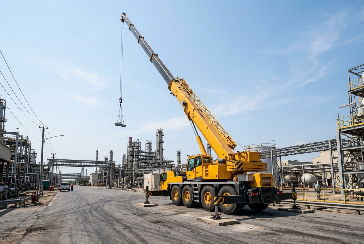 Tyre Mounted Cranes