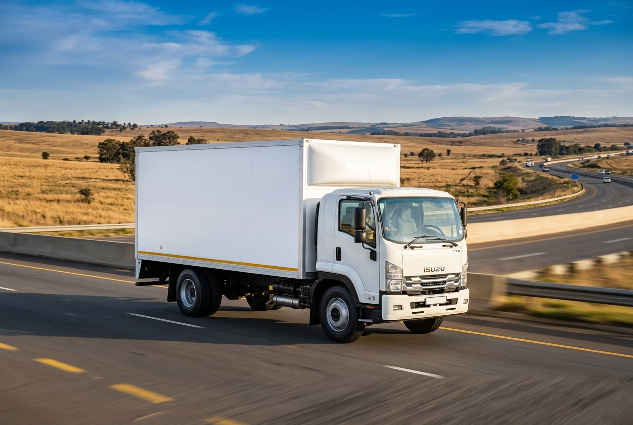 Isuzu truck used for NGCONDE linehaul contracts