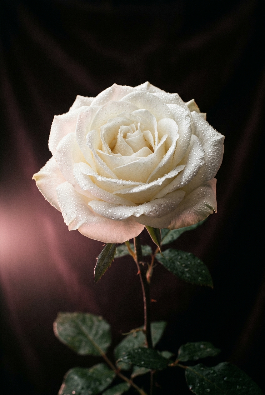 Pure White Rose