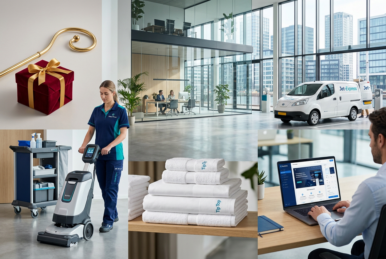 Tip Top Group — Clean-Force, HomeCareService, Jet-Express, Netblitz, Tip Top Property en De Sint aan huis