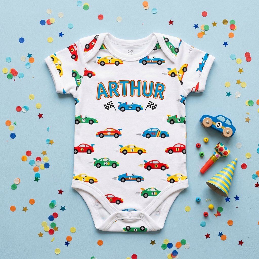 Corpinho Personalizado — Carrinhos