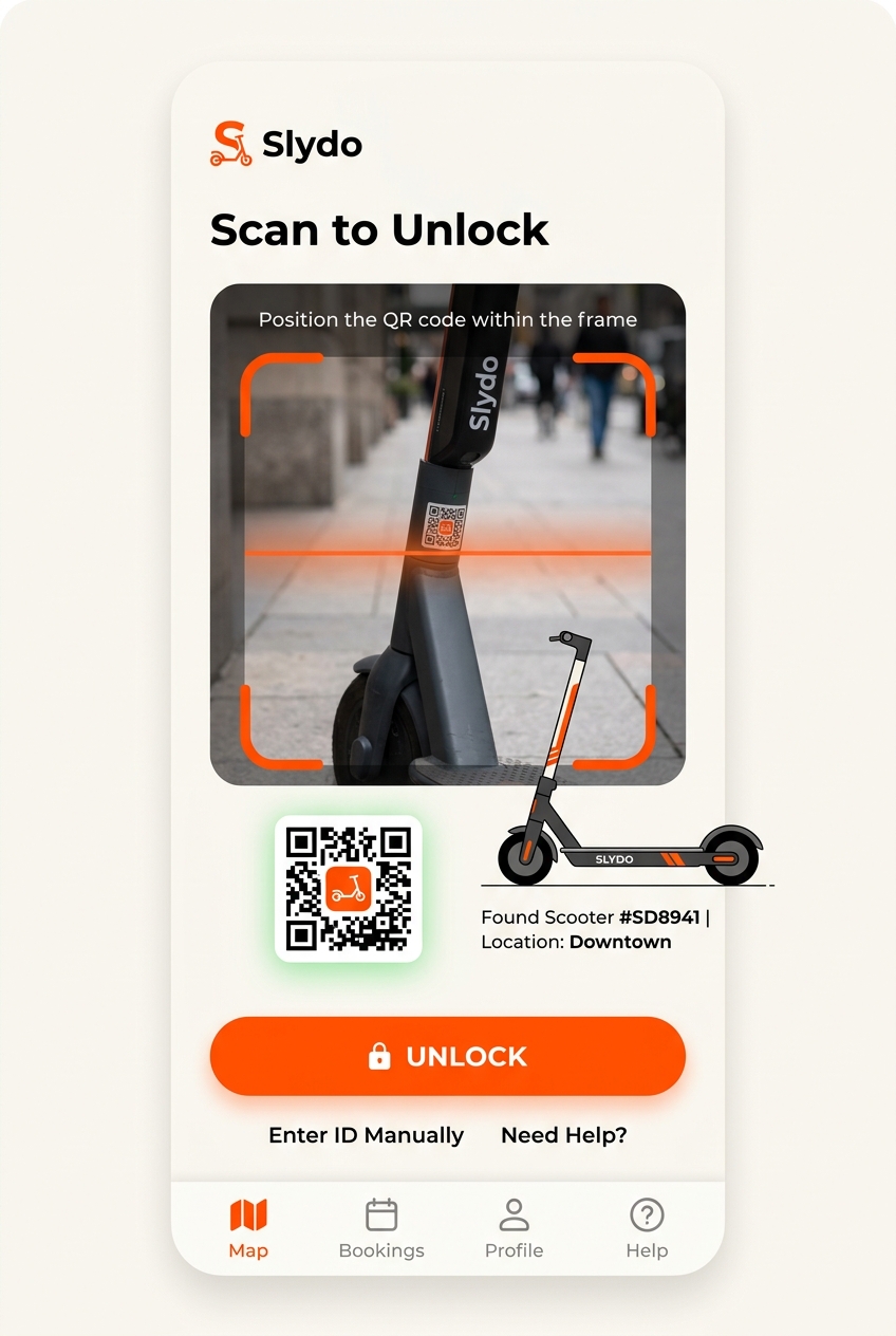 Slydo unlock screen