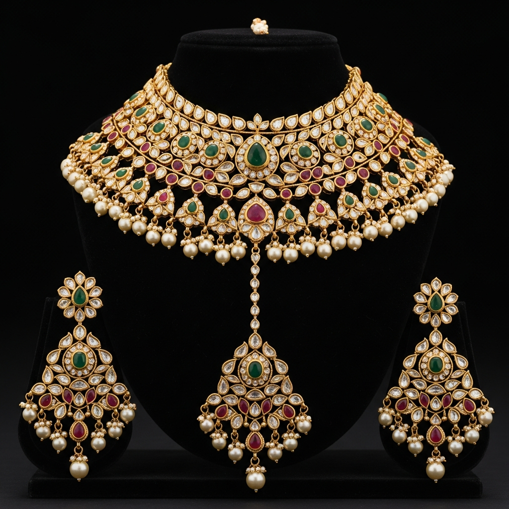 Bridal Gold Jewellery Set